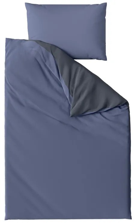 Lenjerie de pat din bumbac MONOCHROMATIC gri-albastru Dimensiune lenjerie de pat: 70 x 90 cm | 140 x 200 cm