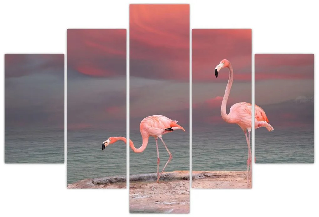 Tablou - Flamingo (150x105 cm)