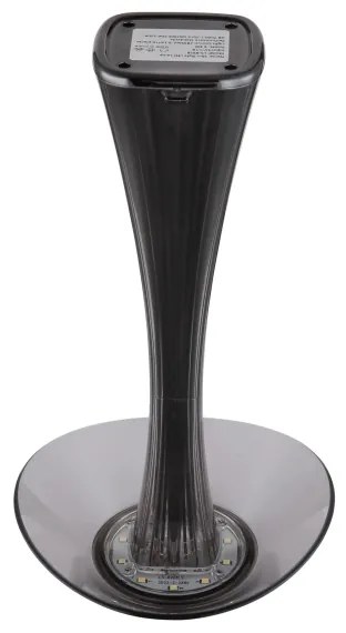 Lampă LED reîncărcabilă dimabilă de masă Globo 21025S AMBRA LED/2,5W/3,7V 2700K/4500K/6500K negru