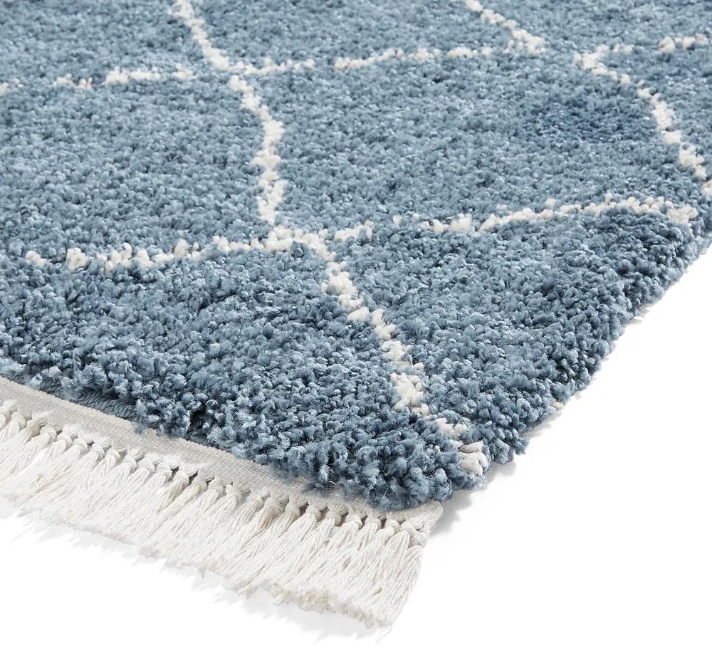 Covor albastru 80x150 cm Boho – Think Rugs