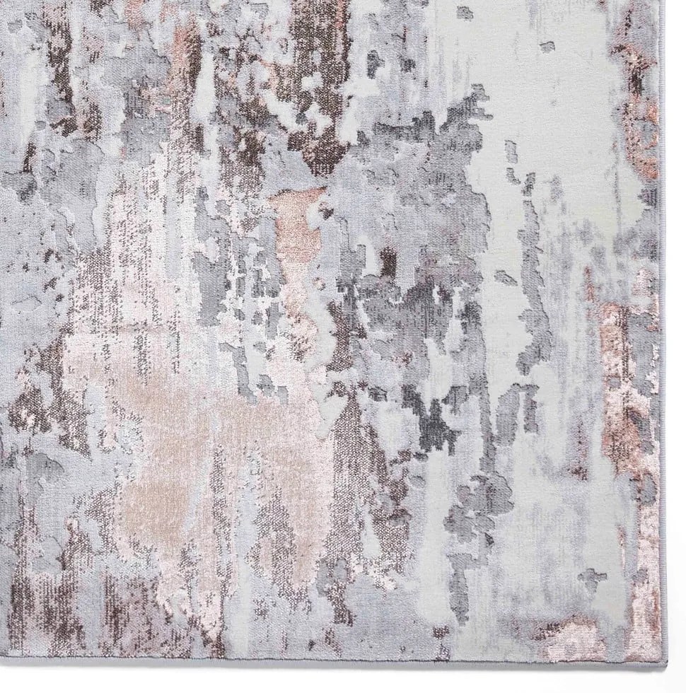 Covor Think Rugs Apollo, 120 x 170 cm, gri-roz