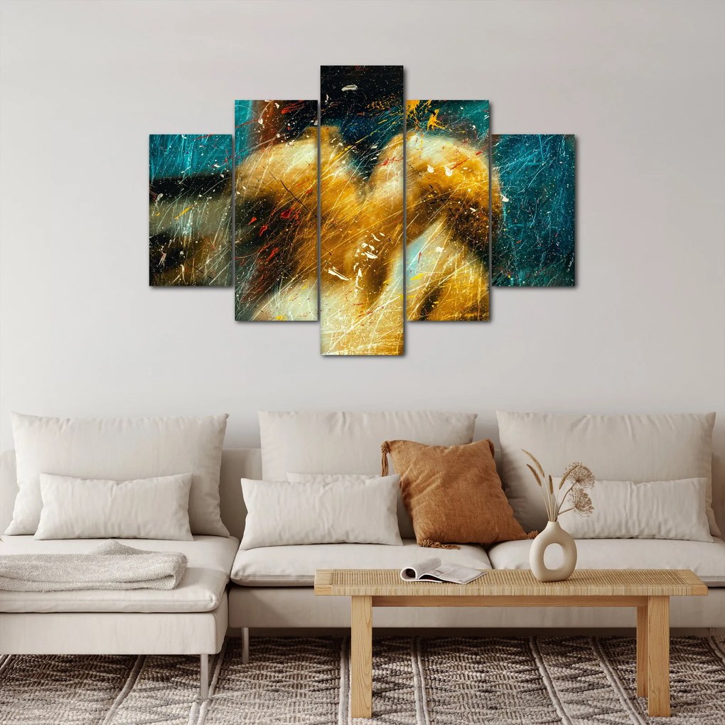 Tablou - Îngerii sărutăndu-se (150x105 cm)