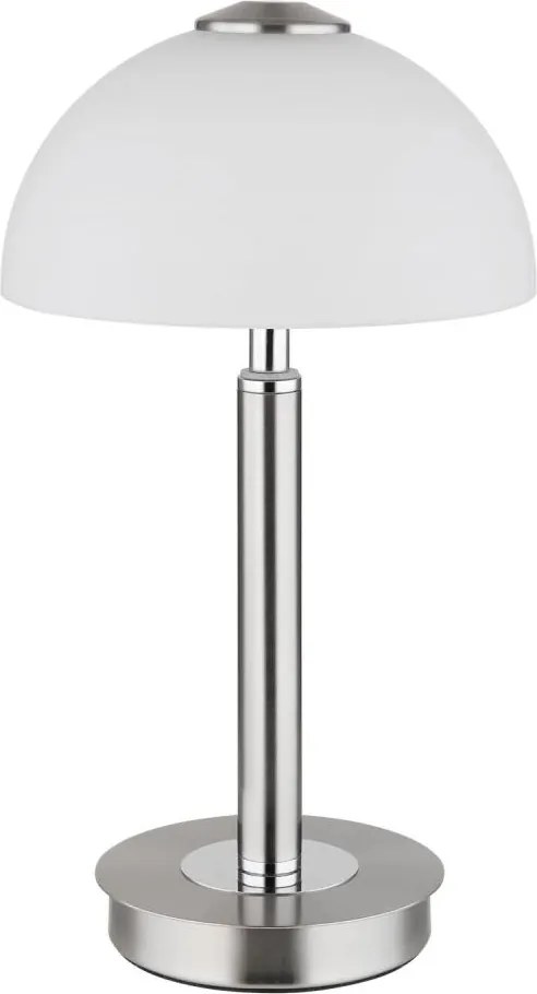 Globo 21953N - Lampă de masă tactilă LED reglabilă ULDIN LED/7W/230V 3000K crom mat