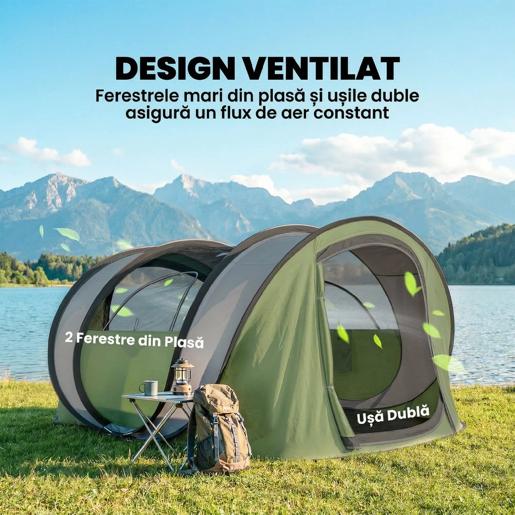 Outsunny cort automontant pop-up instant rapid de instalat | Aosom Romania