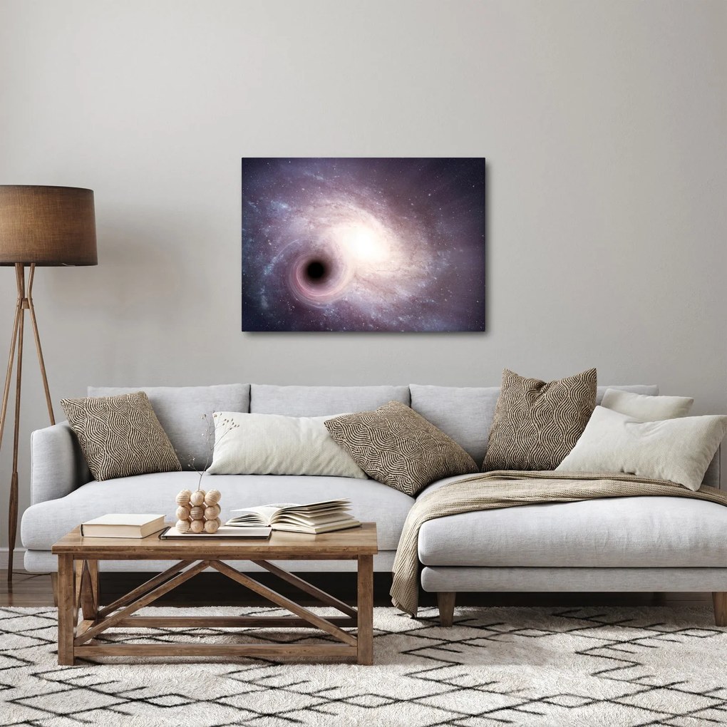 Tablou - Galaxii spiralate (70x50 cm)