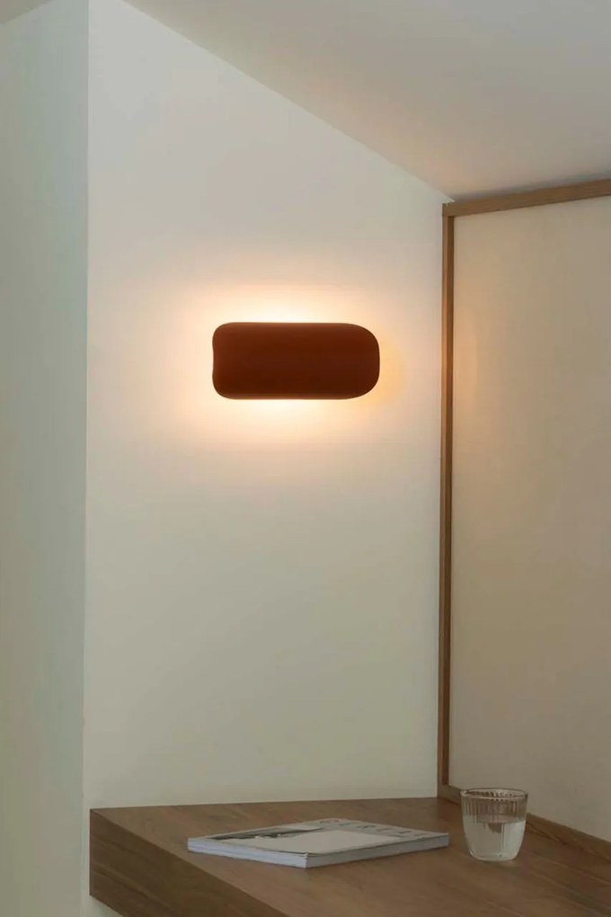 Aplica LED iluminat ambiental NOVO L-25cm terracotta