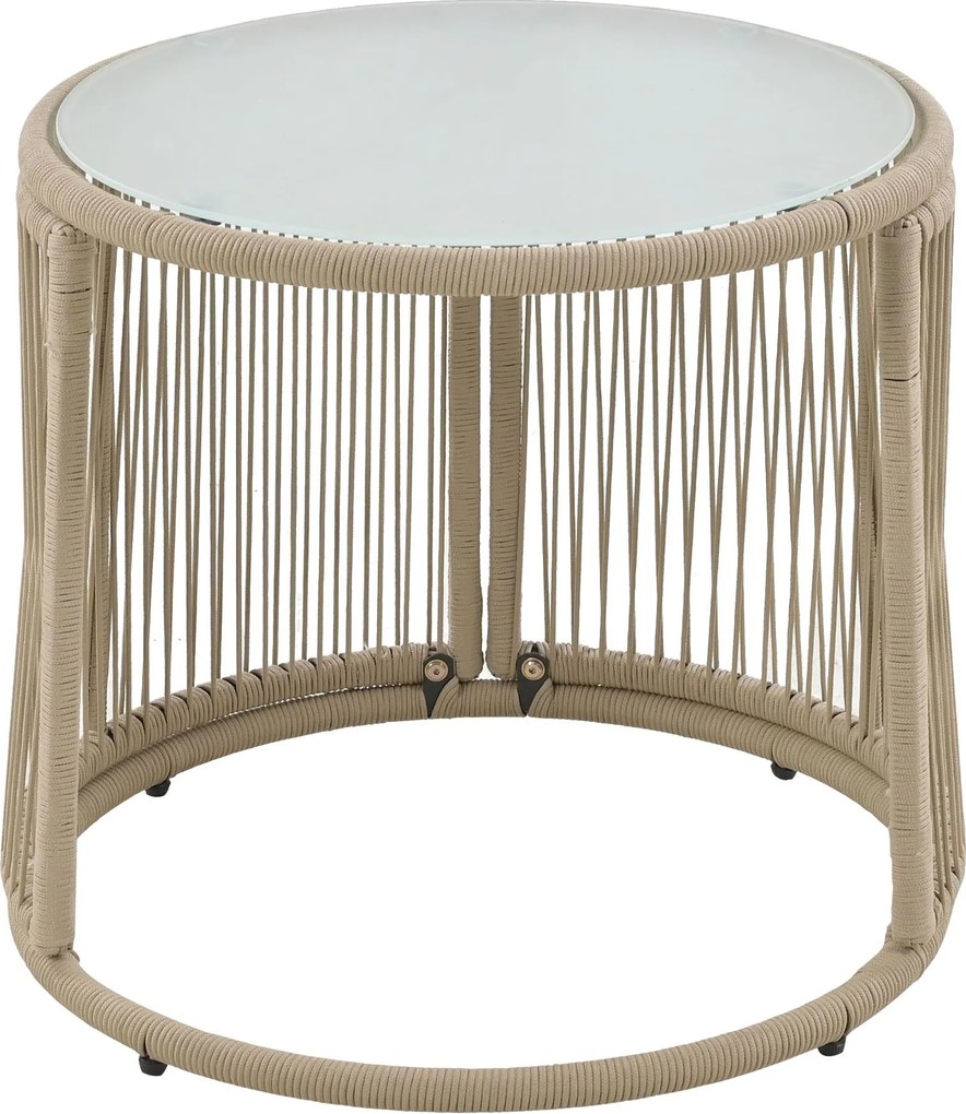 Set de lounge de grădină din 6 piese, Bej | Aosom Romania