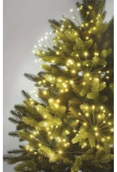 Instalație LED de Crăciun 450xLED/11m alb cald