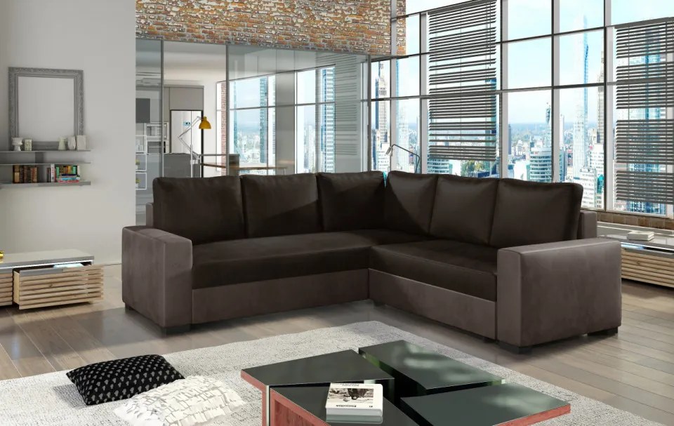 Coltar extensibil cu spatiu pentru depozitare, 240x240x90 cm, Canis 2, Eltap