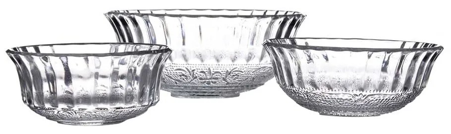 Boluri mici 3 buc. din sticlă Romance – Casa Selección