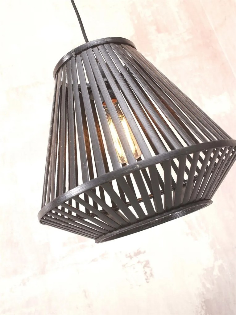 Lampadar eco din bambus Merapi S bl/diamond, bl