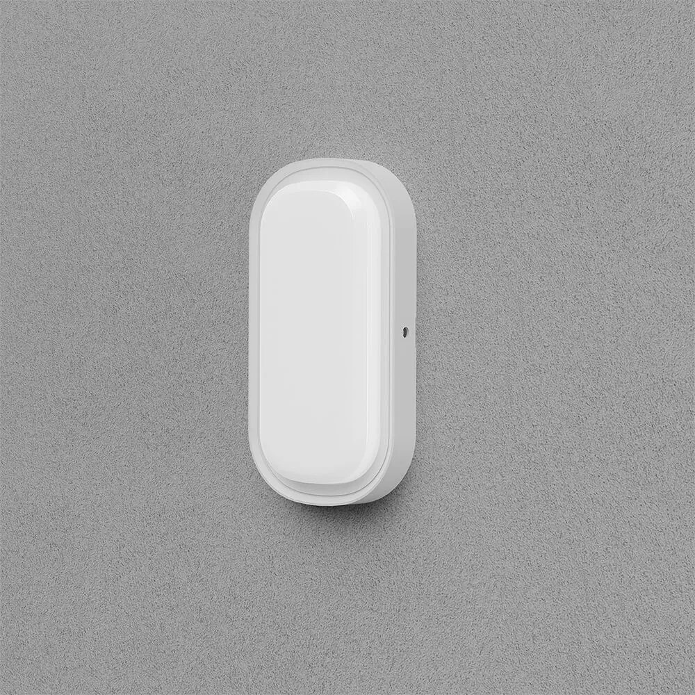 Aplica LED exterior 12W, lumina calda/neutra/rece, IP65, 1320lm, alba, Braytron