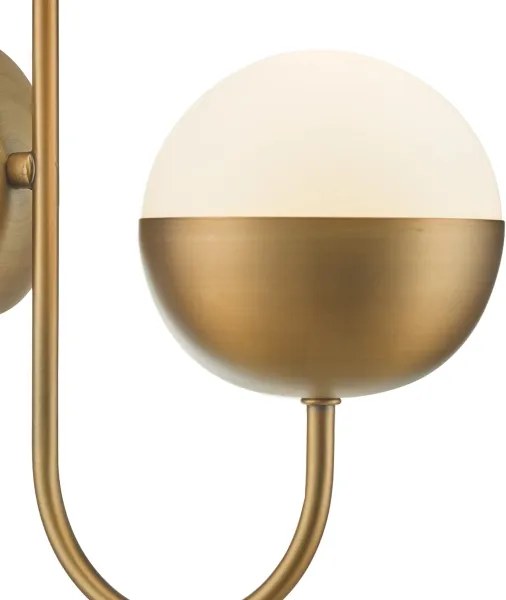 Där Lighting AND0742 - Aplică de perete ANDRE 1xE14/11W/230V alamă
