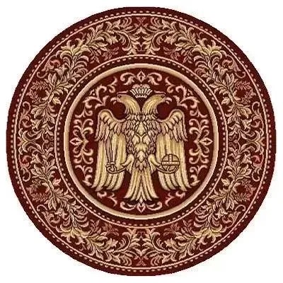 Covor Vultur Bicefal rotund 002 Selectează mărime: 100 X 100