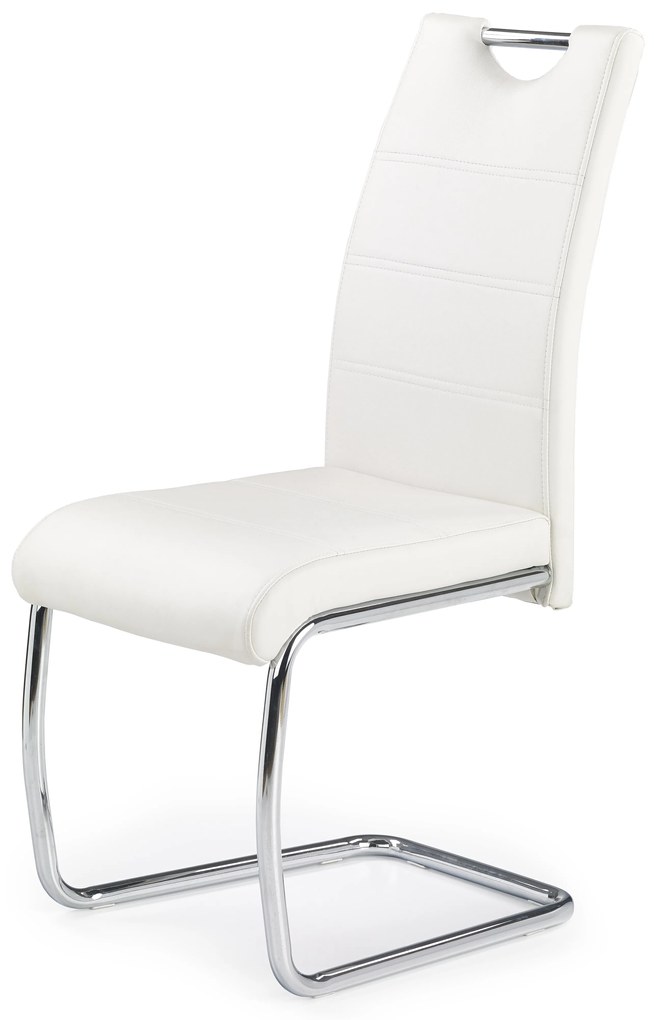 Scaun de sufragerie Sokar (alb). 796116