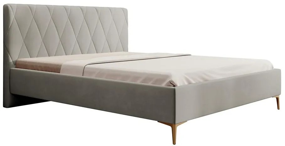 Pat matrimonial 180 cm Tikka 180 (crem + auriu). 1099411