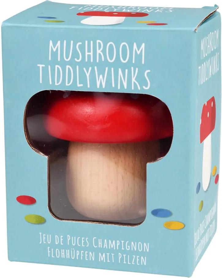Jucărie din lemn în formă de ciupercă Rex London Mushroom TiddlyWinks
