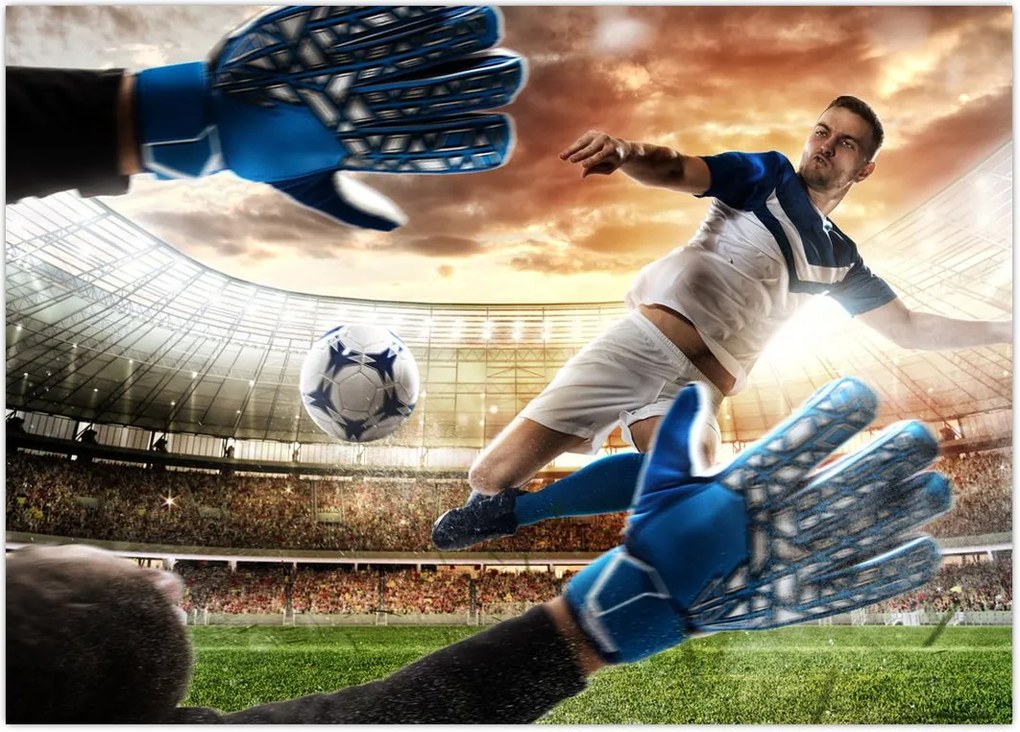 Tablou - Fotbalist (70x50 cm)