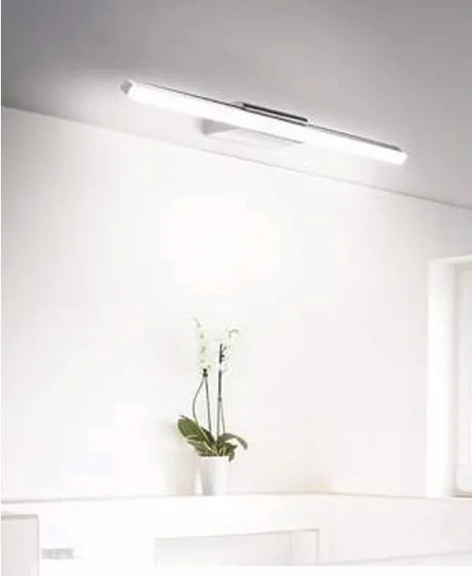 Aplica LED pentru oglinda baie IP54, RIFLESSO AP D82 crom
