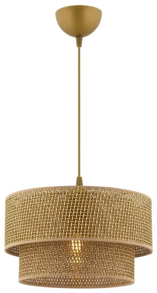 Pendul pe cablu ECHO, 1xE27, 60W, 230V, maro