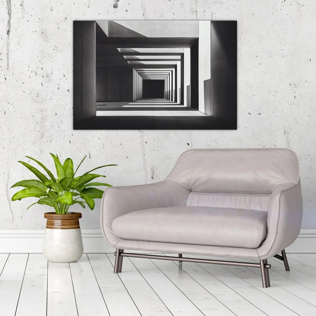 Tablou - Tunel Pătrat (90x60 cm)