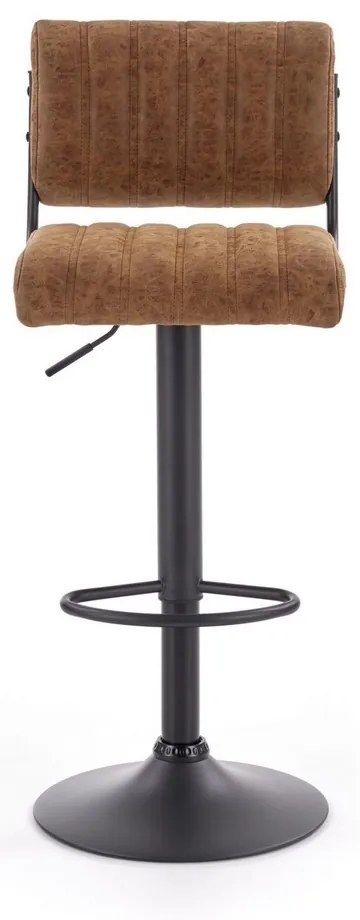 Scaun de bar Marlen, maro/negru