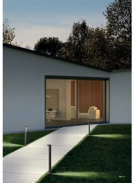 Redo 90365 - Lampă de exterior ZEUS LED/11,5W/230V 3000K 75 cm IP54 antracit