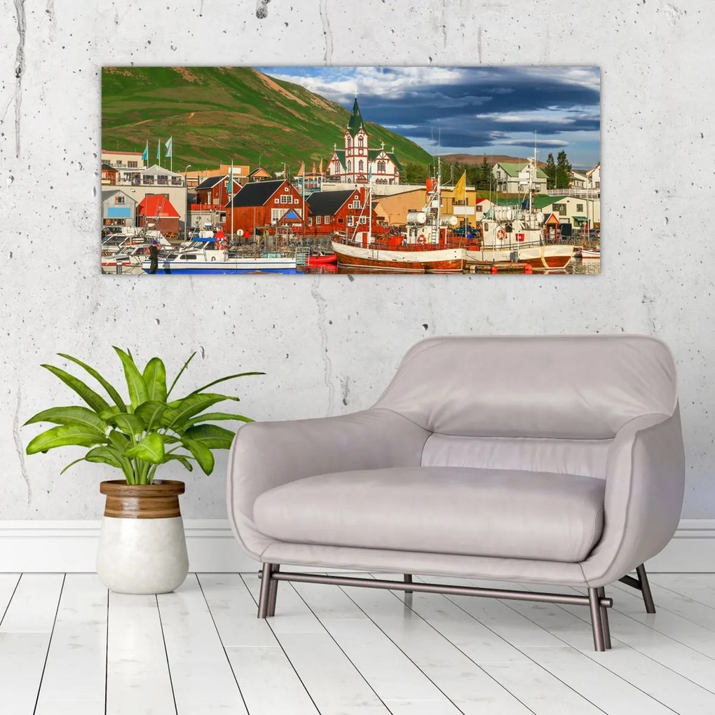 Tablou - Húsavík (120x50 cm)