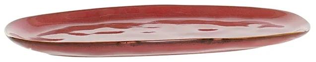 Platou Crimson din ceramica 27x12 cm