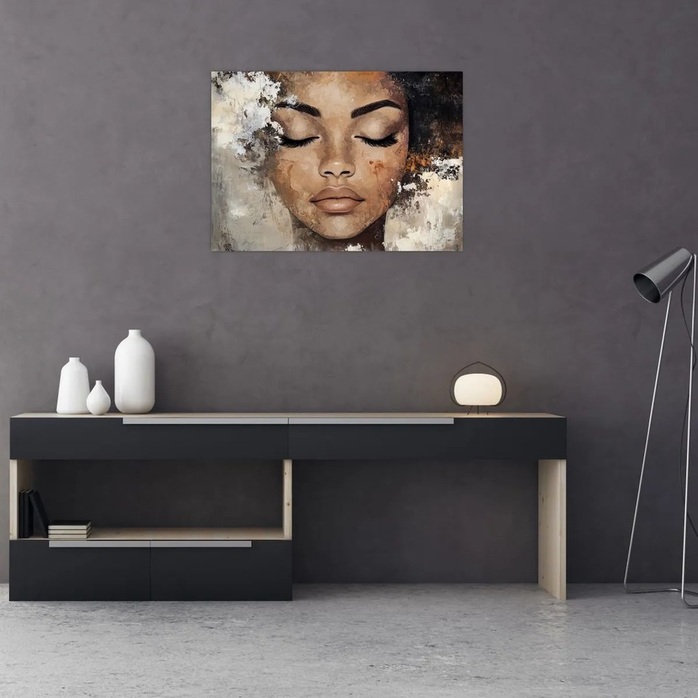 Tablou - Portret de femeie (70x50 cm)