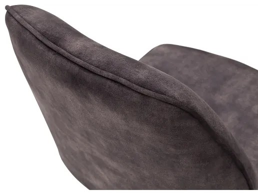 Set de 2 scaune pentru masă NEXORO, antracit