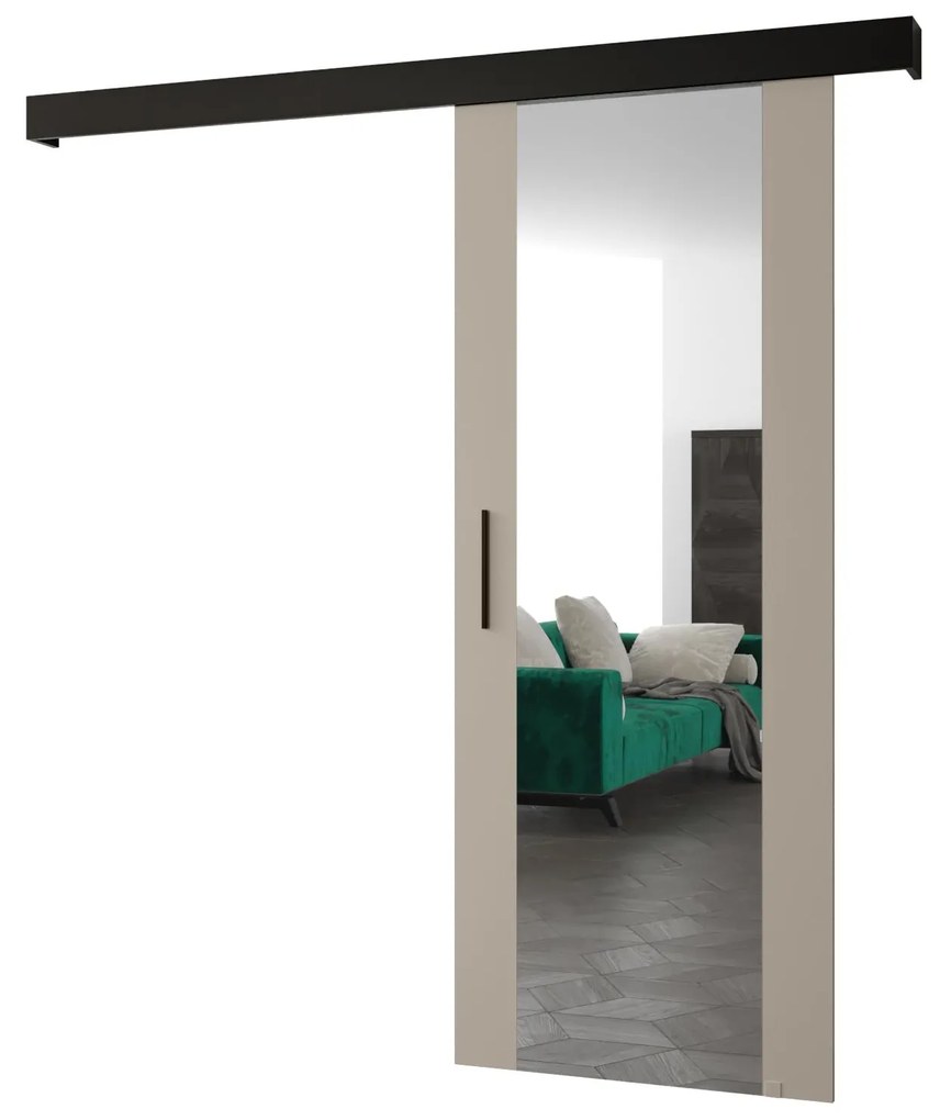 Uși culisante 80 cm Slavdro 2 (cashmir + negru mat). 1108816