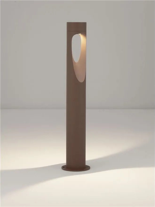 Stalp exterior IP65 LED ROW corten H-60cm