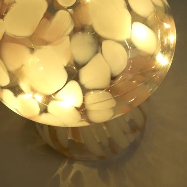 Searchlight EU27027PI - Lampă de masă AMELIA LED, 0,2 W, 230 V, bej