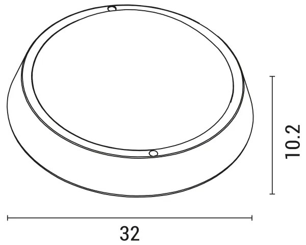 Aplică LED de exterior LED/30W/230V 4000K IP54 negru