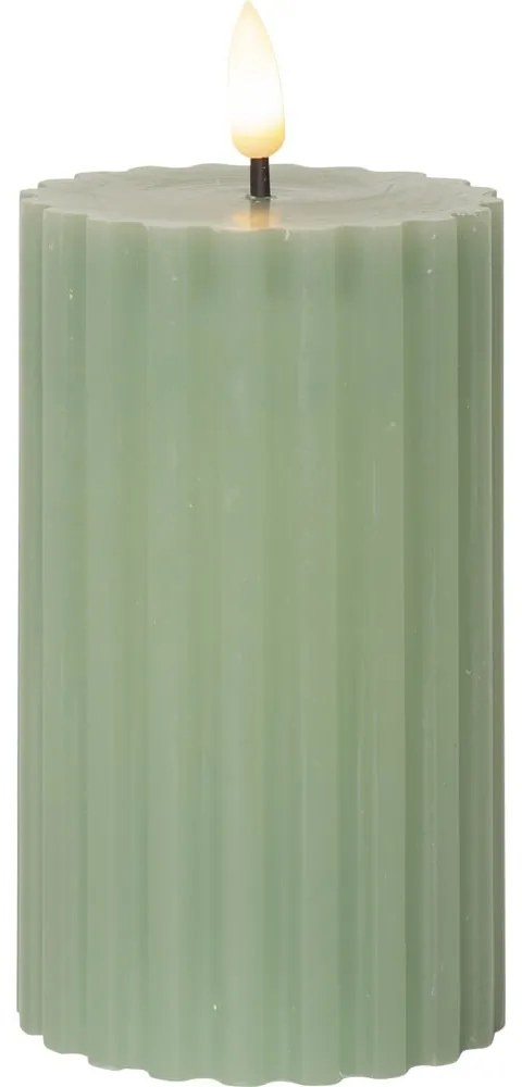 Lumânare LED (înălțime 15 cm) Flamme Stripe – Star Trading