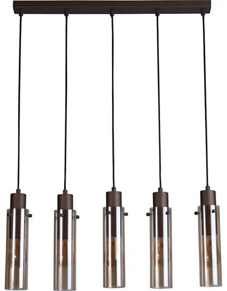 Searchlight 88921-5MO - Lustru suspendat pe cablu SWEDEN 5xE27/60W/230V