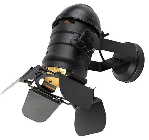 Spot inteligent de studio negru rotativ și înclinabil, inclusiv WiFi A60 - Movie