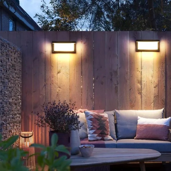 Aplică LED de exterior NEELY 1xE27/10W/230V 4000K IP54 antracit