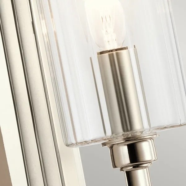 Quintiesse QN-KIMROSE1-PN -Aplică de perete KIMROSE 1xE14/40W/230V crom lucios