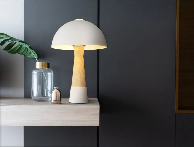 Veioza/Lampa de masa stil nordic PAULIN nisip