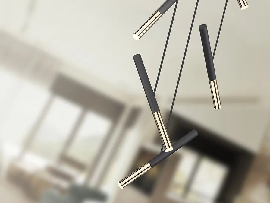 Lustra LED moderna design minimalist Edna