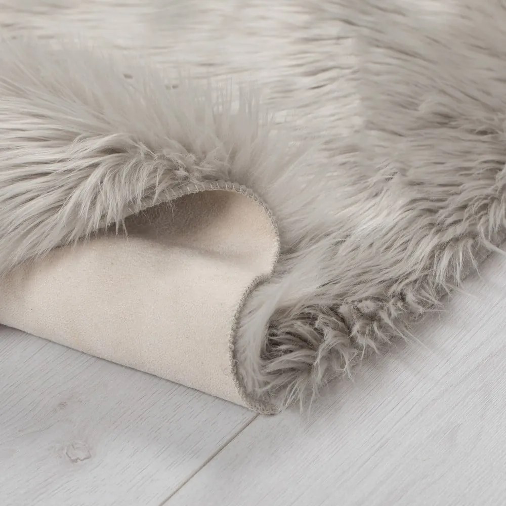 Covor Flair Rugs Sheepskin, 160x230 cm, gri