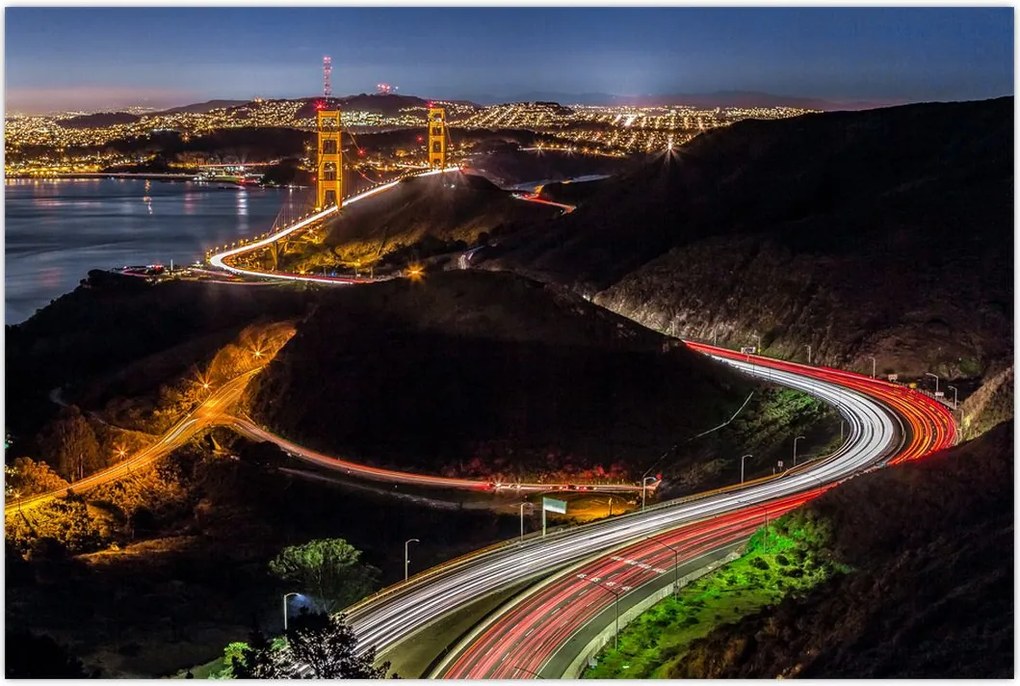 Tablou - Golden Gate Bridge (90x60 cm)