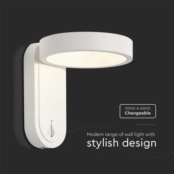 LED Aplica de perete 5W 230V 3000K/4000K albă