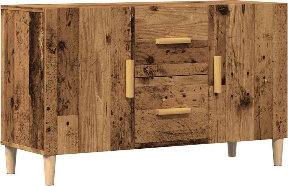 vidaXL Dulap, lemn vechi, 100x36x60 cm, lemn prelucrat