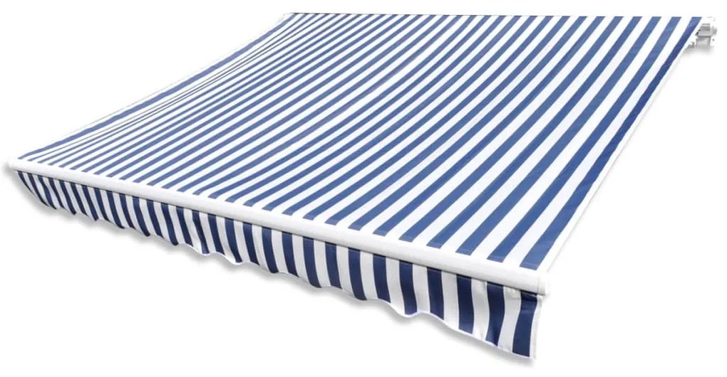 Panza copertina albastru &amp; alb, 3x2,5 m (cadrul nu este inclus)