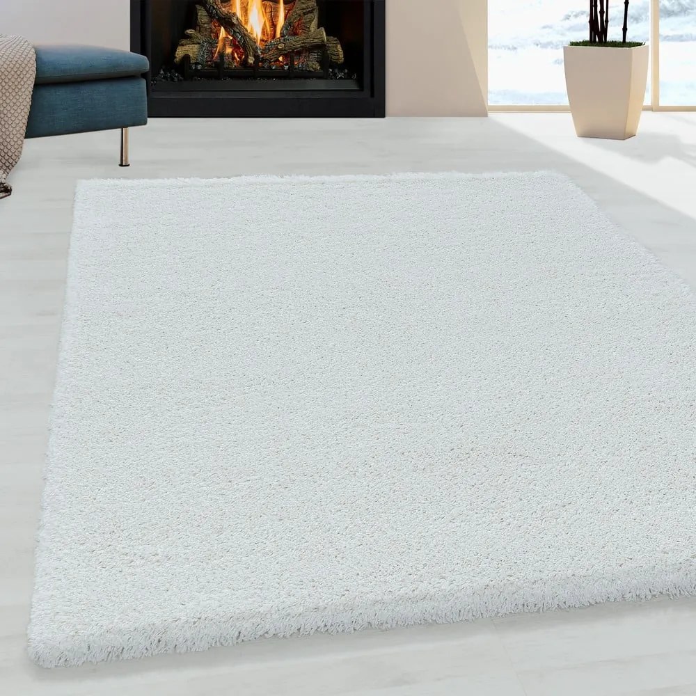 Covor alb 120x170 cm Fluffy – Ayyildiz Carpets