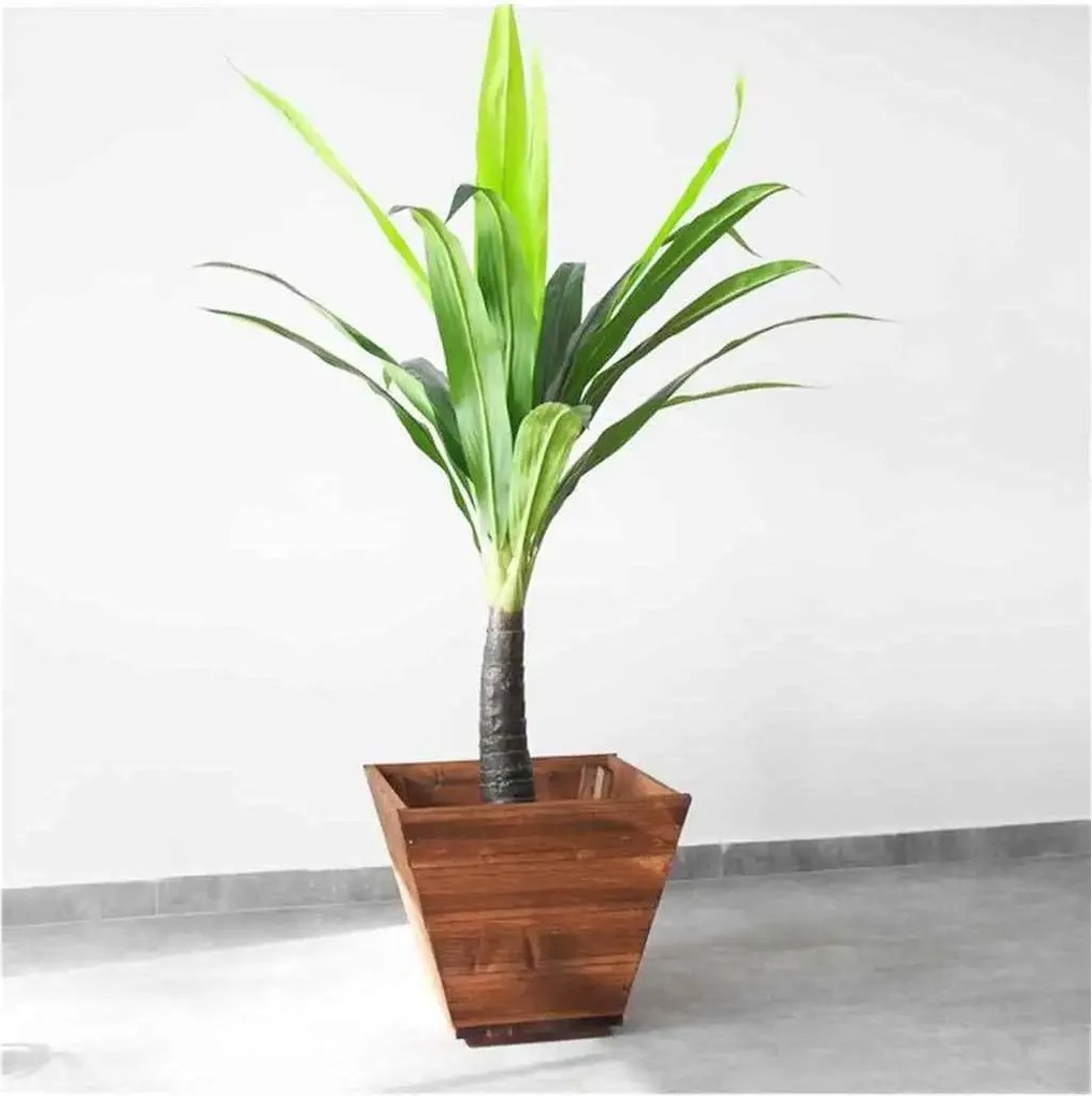 Suport ghiveci din lemn Homs 48 x 45 x 38 cm, maro