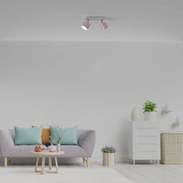 Spot DIXIE 2xGX53/11W/230V roz